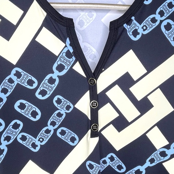 J. McLaughlin Catalina Cloth Long Sleeve Dress Size S - Picture 3 of 7